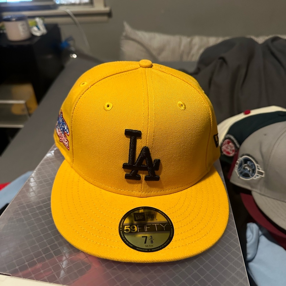 LA dodgers fitted hat